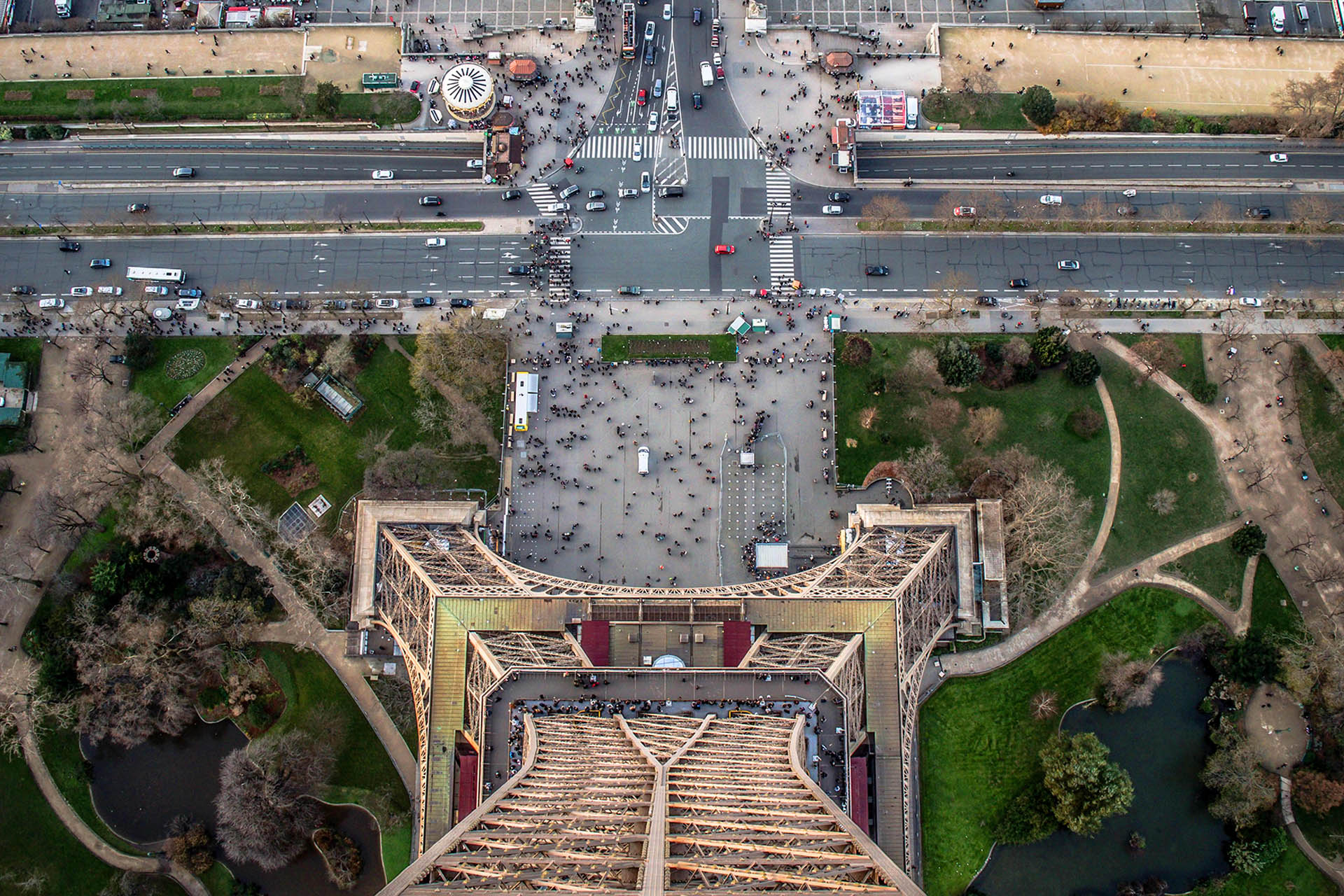 Pintando la torre eiffel